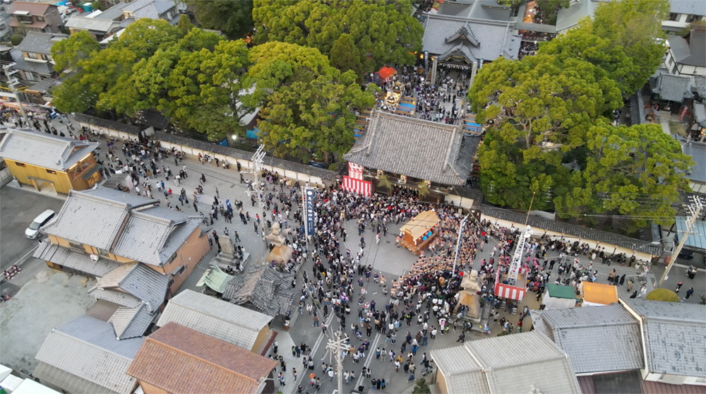 魚吹八幡神社秋季祭礼